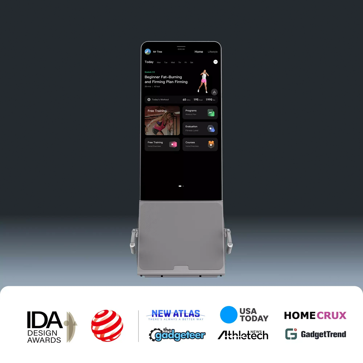 Blaze AI Smart home workout & fitness equipment