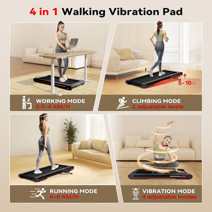 Ultimate Boost Walking Pad with Vibration Fitness Modes