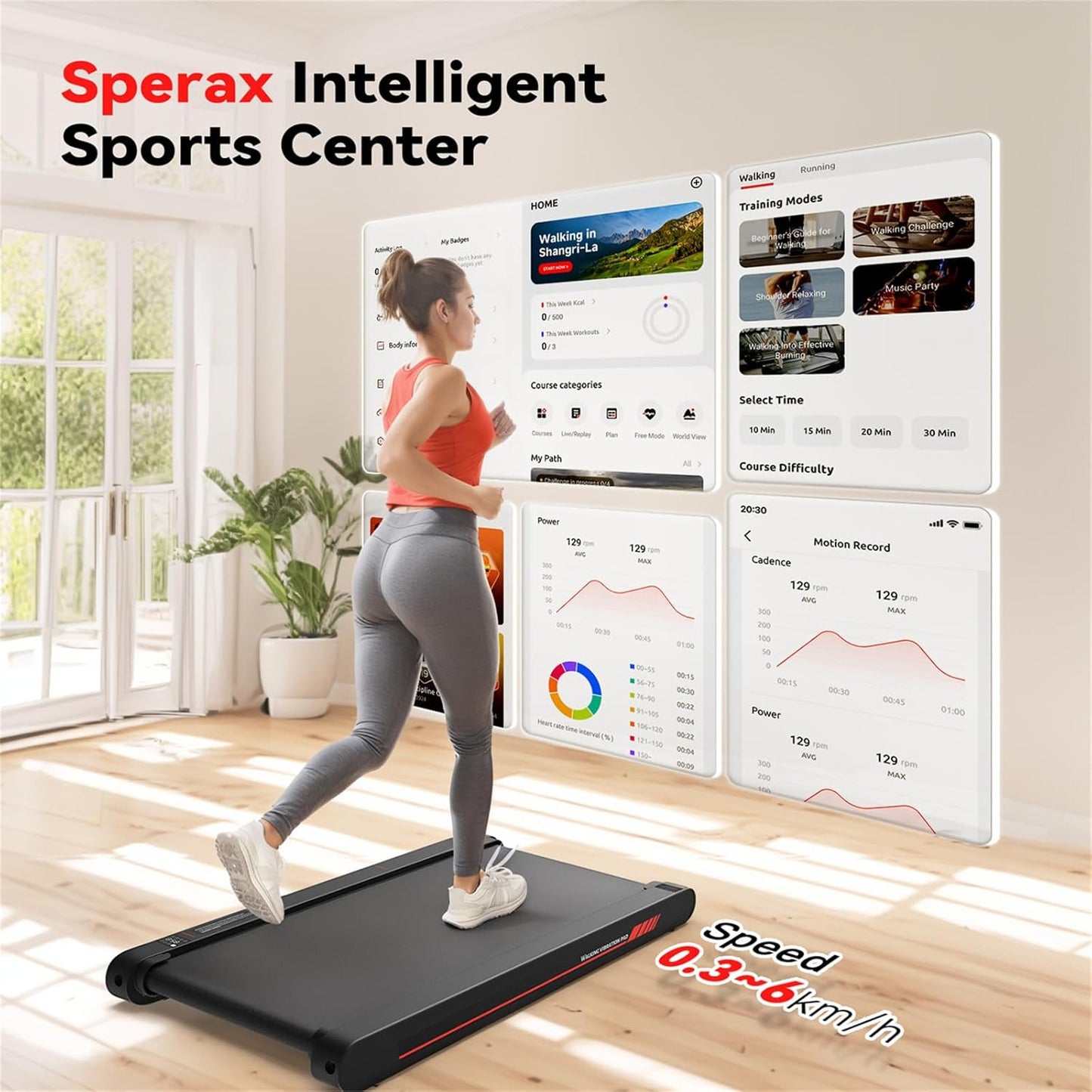 Ultimate Boost Walking Pad with Vibration Fitness Modes