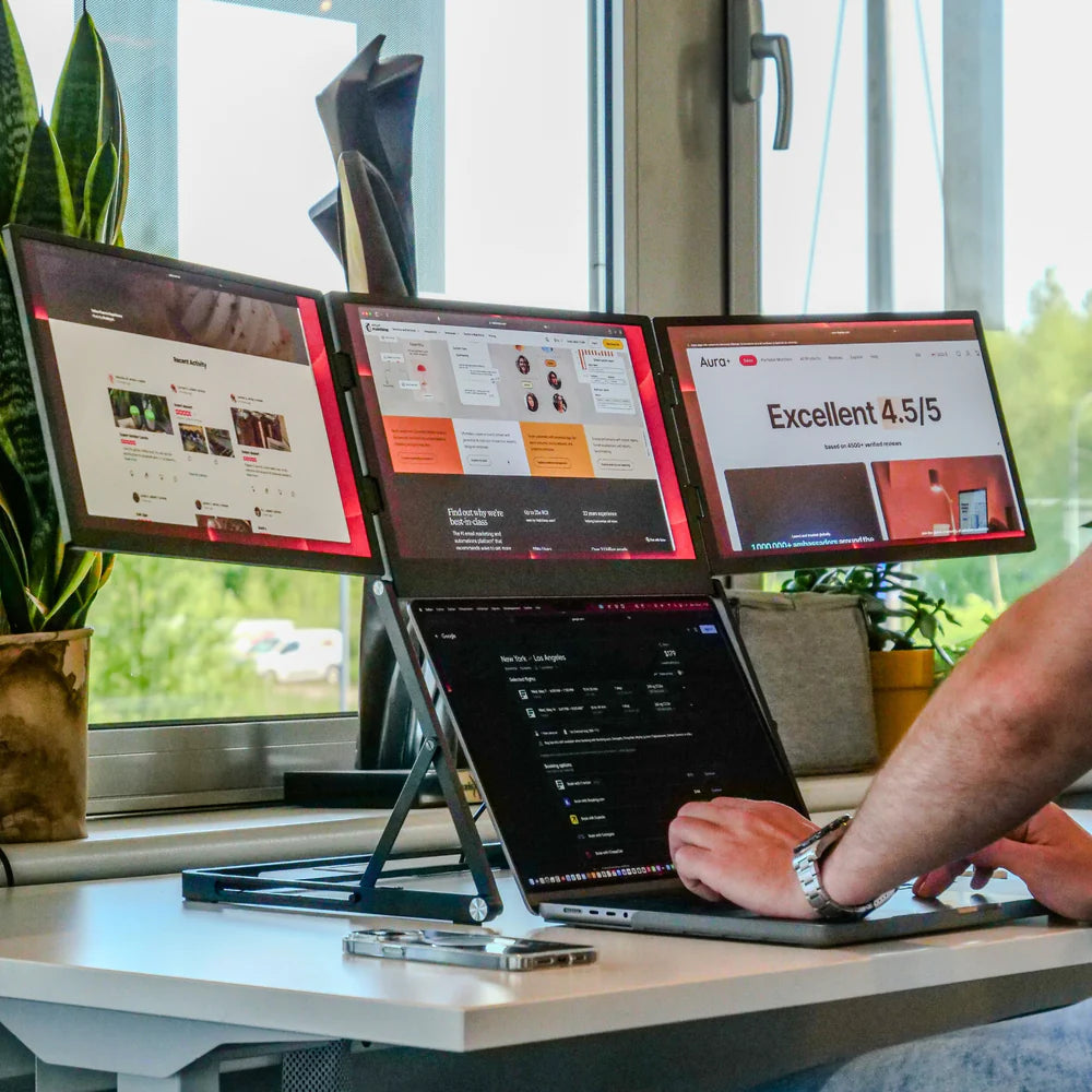 Flex Triple Screen Extender Monitor