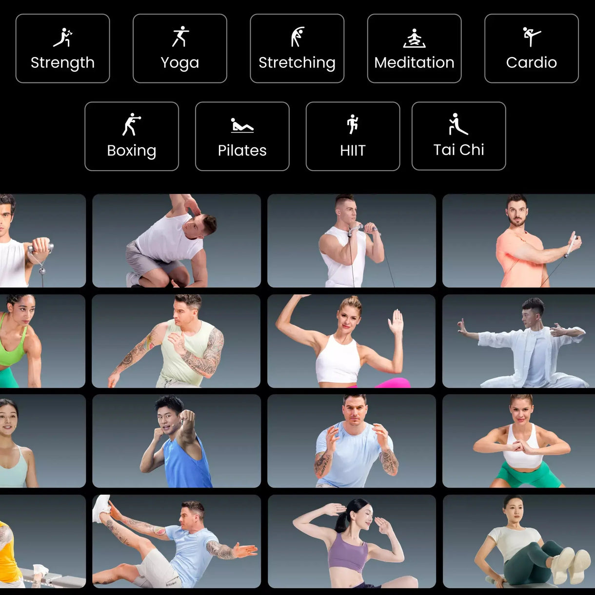 Blaze AI Smart home workout & fitness equipment
