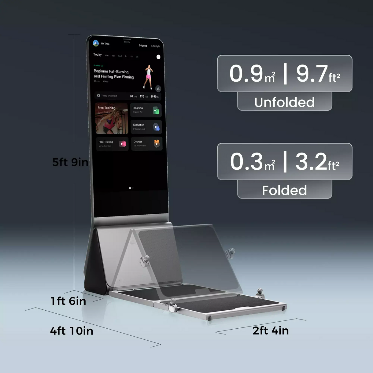 Blaze AI Smart home workout & fitness equipment