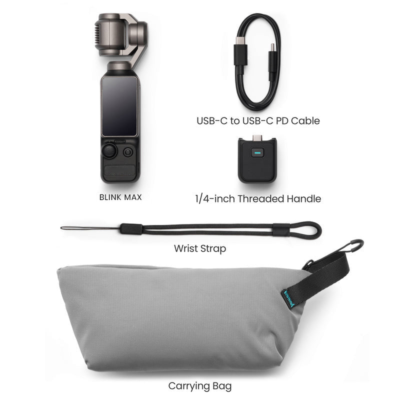 Blink Max Pocket Gimbal Camera with 1" CMOS Sensor